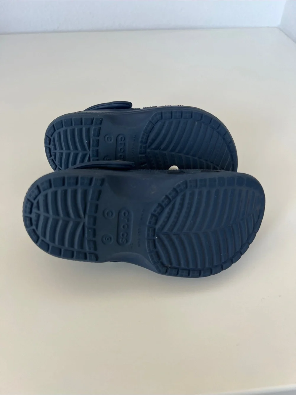 Kids Navy Crocs Clog with Fun Charms